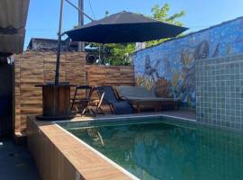 Casa com Piscina - Área da lazer familiar, hotel in Guarujá