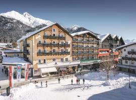 Post Seefeld - Wellnesshotel Tirol, hotel con parking en Seefeld in Tirol