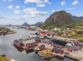 Ytterviks Rorbu Lofoten With private Sauna, hotell i Stamsund