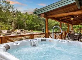 The Bigwood Cabin by AvantStay Hot Tub Firepit Pool Table Private Yard