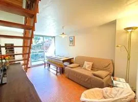 Duplex T3 6 pers - Saint-Lary-Soulan avec TV, parking, casier à skis - FR-1-457-352