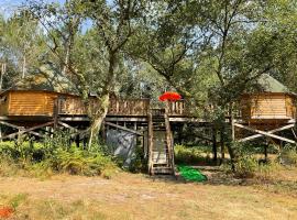 Les cabanes PALOMBIERE, luxusní stan v destinaci Allons