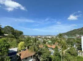 Boho chic sea view apartment in Kata