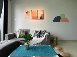 RiverView 8PAX 2BR in KBtown Wi-Fi, A-10-7