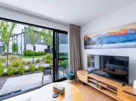 Relaxing retreat by the river