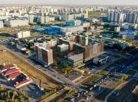 Oasis апартаменты с видом на парк, возле Хан-Шатыра и медицинского центра