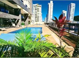 PROMOÇÃO - Vista Superior - Jacuzzi - Sauna - Piscina - Vaga Grátis 400m da Praia
