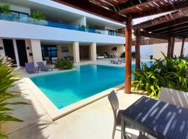 Sifnos Spacious Apartment close Chicxulub, hotel v destinaci Chicxulub