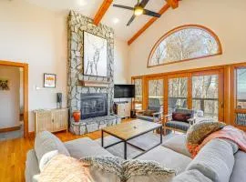 Deck, Fire Pit and Game Room Beech Mountain Retreat
