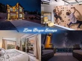 Mountainside Retreat Climbing Wall Zion Bryce 3BR Stargazing Firepit EV