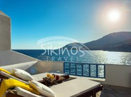 Traditional Seafront Family House, ξενοδοχείο στη Σίκινο