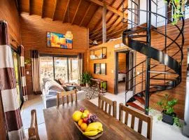 Cabana Perfeita a 800m da Praia - Lareira externa, Quintal Amplo, Pet Friendly, Ar condicionado, Netflix e Conforto completo