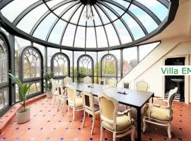 Luxus Ferienhaus Villa EMG Hannover, Messe, Braunschweig mit Sauna, Garten für Familien Gruppen bis 25 Personen