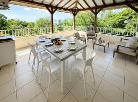 Bel appartement duplex T4 Laboté, vue mer, a 600m de la plage de Diamant