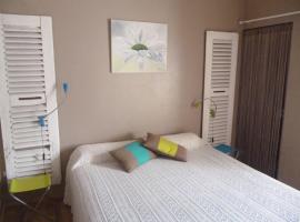 Chambres d'Hôtes La Rose des Vents, מקום אירוח B&B בGinestas