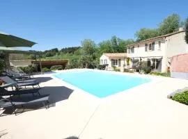 Air-conditioned villa with heated pool, Luberon, in Puget - 10 people