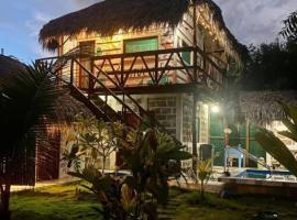 Casa de Playa con Piscina, hotel em Las Peñitas