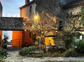 la Cour Carr&eacute;e, kj&aelig;ledyrvennlige hoteller i Perrier