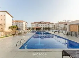Apto c/ Piscina a 350m da Praia VJGM0102