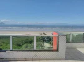 Frente ao mar apto duplex vista show com garagem