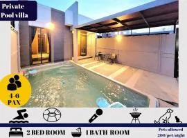 The Modern Hua-Hin Private Poolvilla from beach 3km