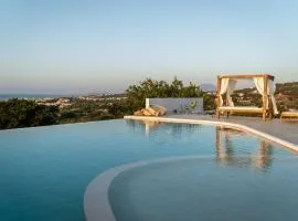 Seaview Villa The Infinite with Private Pool, BBQ & Ping Pong, 1,5km from beach
