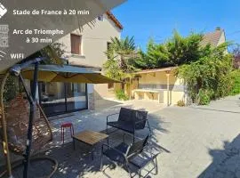 Studio cosy et lumineux proche Paris et Stade de France