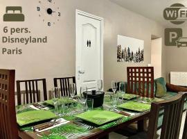 Sapins Hotel Le Raincy Maison 5 pers, biệt thự ở Le Raincy