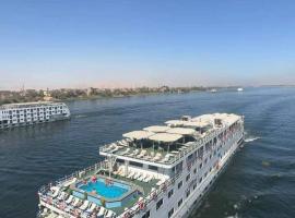Royal Cruise Aswan to Luxor 3 Night And visit the Nubian village, hotel in Luxor