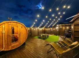 一棟貸しプライベートサウナのある宿ログハウスPom