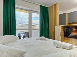 Mountain Bliss, acomoda&ccedil;&atilde;o com cozinha em Sinaia