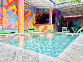 Cycling Backpacker Hostel, hotel v destinaci Unawatuna