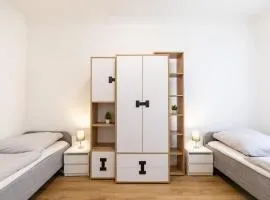 LeHaStays - Apartment Leipzig I 4 Einzelbetten
