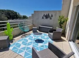 Spacieux et élégant T3 en bord de mer