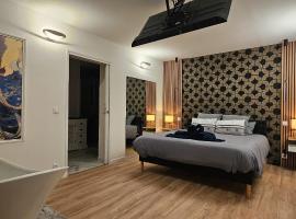 Studio ruffec 10, acomoda&ccedil;&atilde;o com cozinha em Ruffec