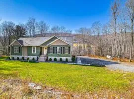 Mountain Views and Brook Access Home in Arkville!