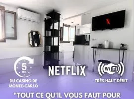 Studio confort Business 20m2 - 2 min a pied de Monaco