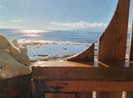 Fare Mama Fenua plage baleines Moorea Temae、Teavaroのファミリーホテル