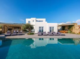 Amnos Mykonos - A Blue Eye Collection Villa, khách sạn ở Kalafatis