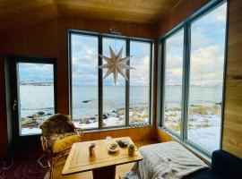 Nydelig hytte ved havet nært Tromsø, hotel din Tromsø
