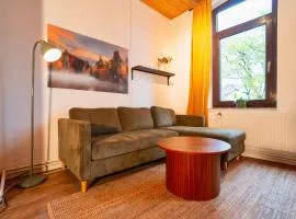 Das blaue Türchen - Wohnung mit Beamer und Kicker
