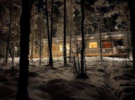 A unique lakeside cottage