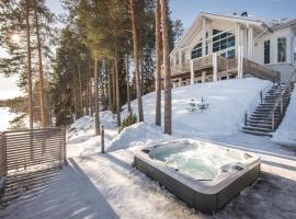Villa Lago, Tahko, hotel con vasche idromassaggio a Tahkovuori