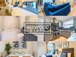 Newly Refurbished Spacious Serviced Apartment for Contractors and Families, FREE WiFi & Netflix by REDWOOD STAYS