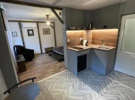 Hot Spot Studio in the center