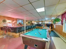 Lanesville Home with Pool Table, Bar and Deck!