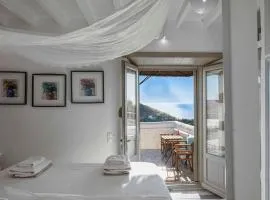 Sea & Sunset View Villa Chora with private jacuzzi