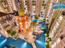 Seven Seas Cote D'azur Jomtien, acomoda&ccedil;&atilde;o em condom&iacute;nio em Praia de Jomtien