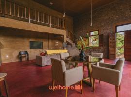 Casa na pedra em Serra Negra vista para montanha, Hotel in Bezerros
