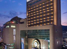 Libero Hotel, hotelli kohteessa Busan alueella Haeundae